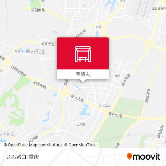 龙石路口地图
