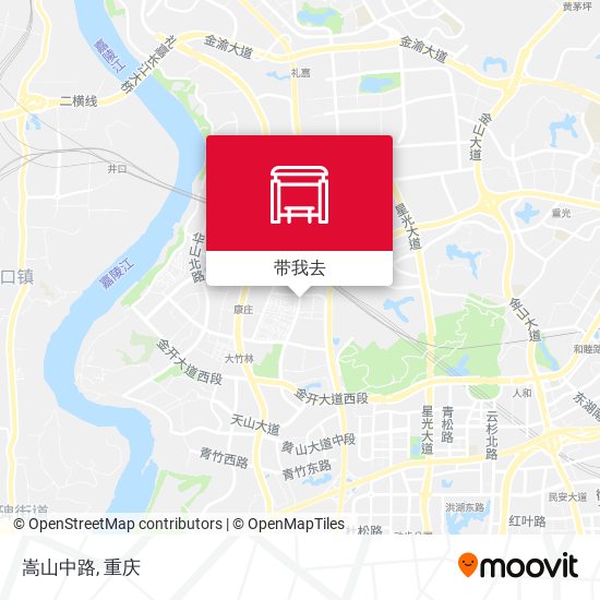 嵩山中路地图