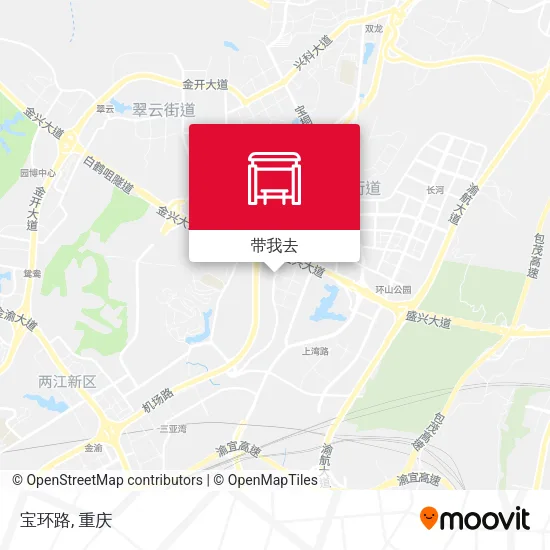 宝环路地图