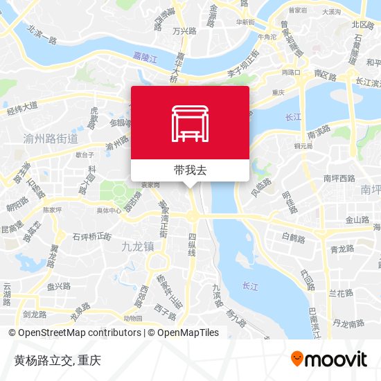 黄杨路立交地图