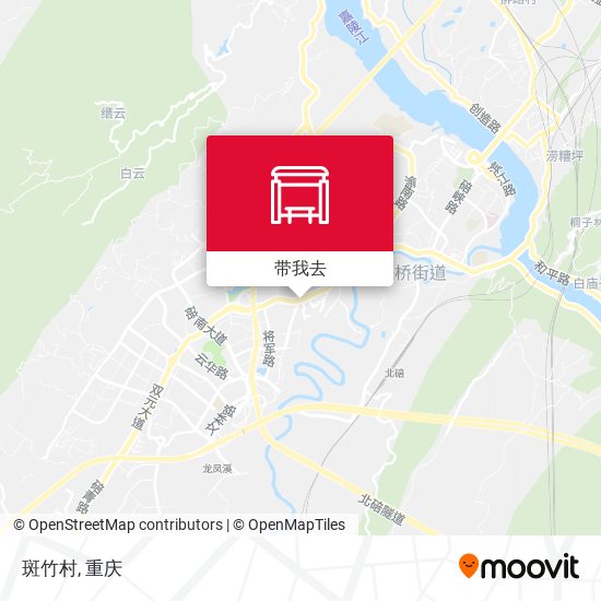 斑竹村地图