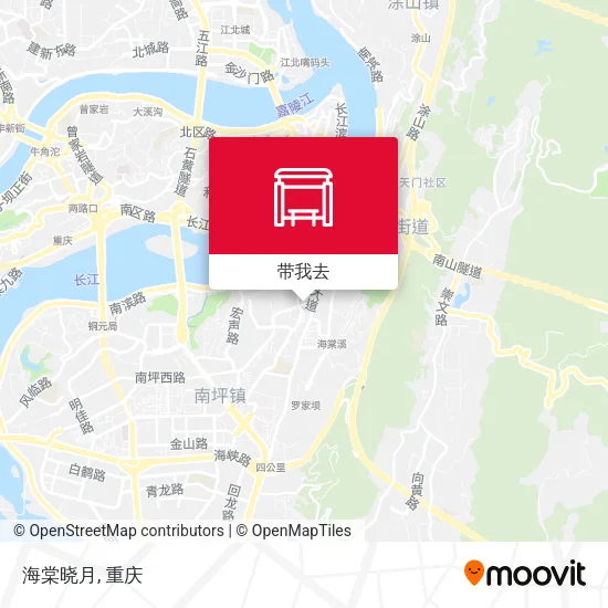 海棠晓月地图