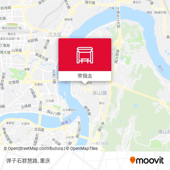 弹子石群慧路地图