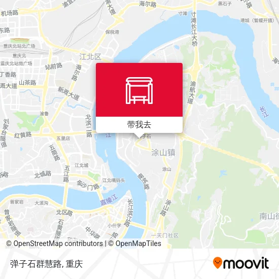 弹子石群慧路地图