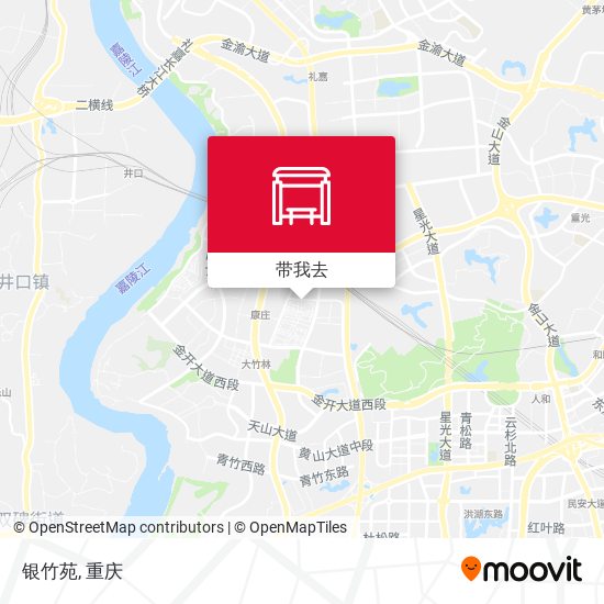 银竹苑地图