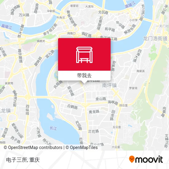 电子三所地图