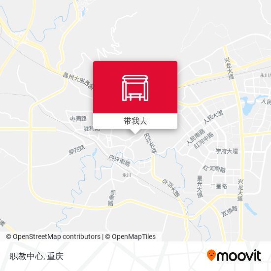 职教中心地图