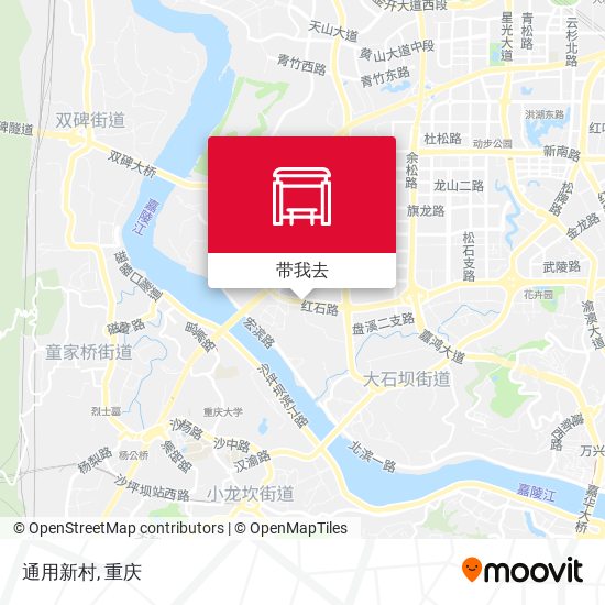 通用新村地图