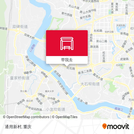 通用新村地图