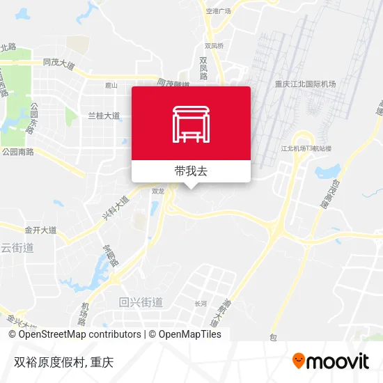 双裕原度假村地图