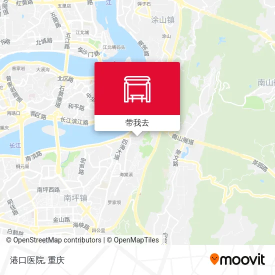 港口医院地图