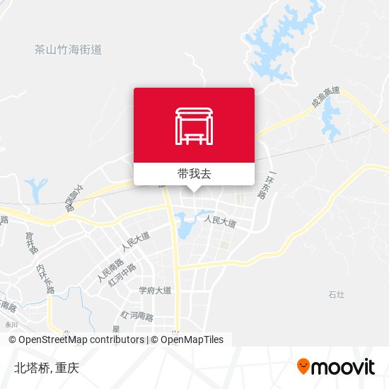 北塔桥地图