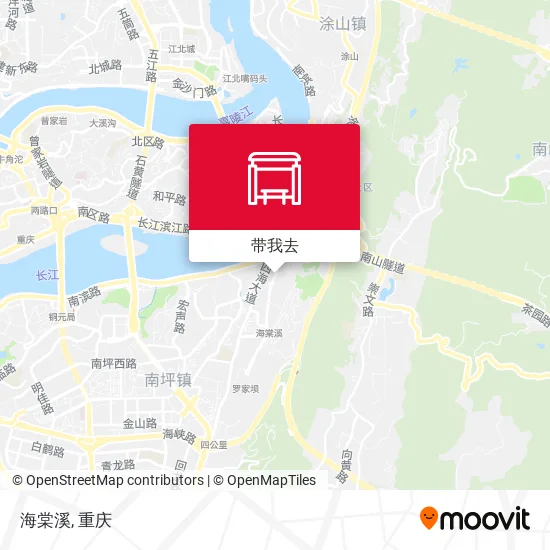 海棠溪地图