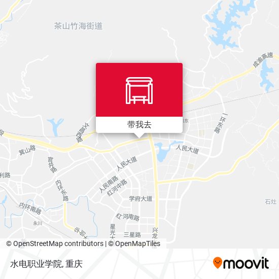 水电职业学院地图