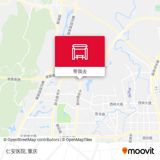 仁安医院地图
