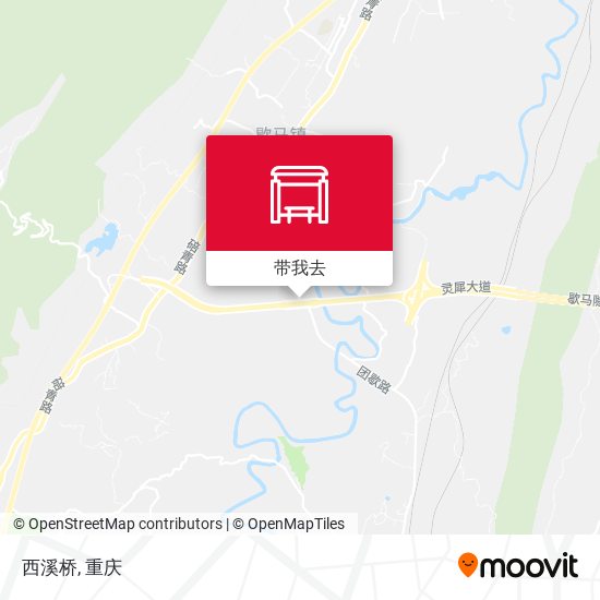 西溪桥地图