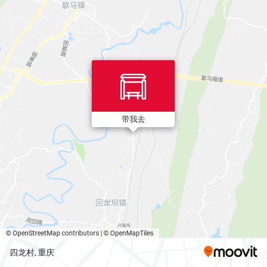 四龙村地图