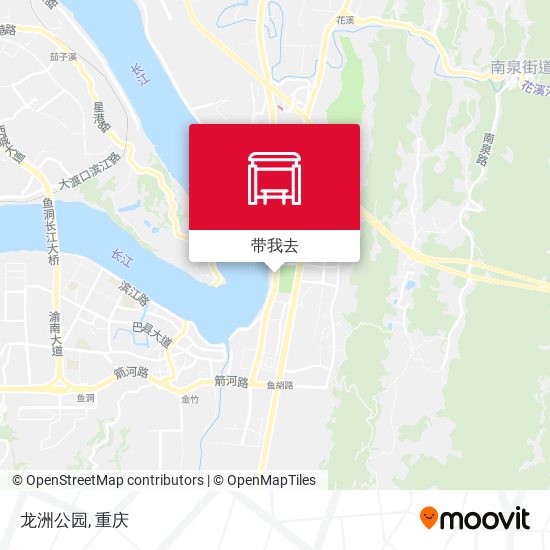龙洲公园地图