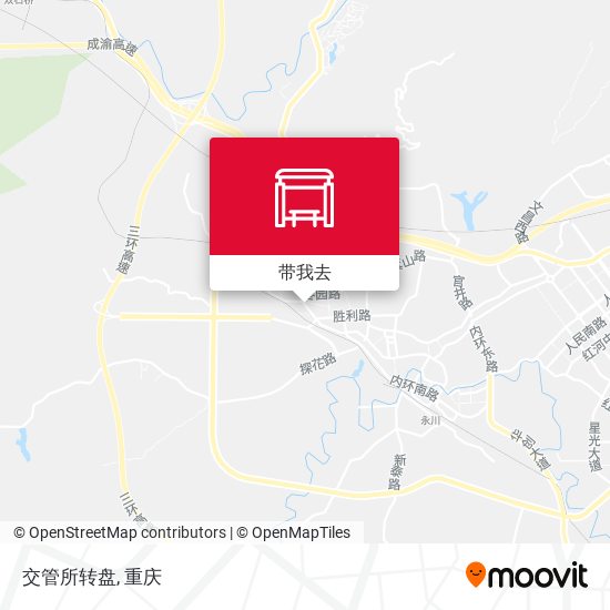 交管所转盘地图