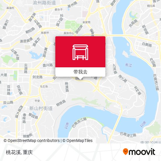 桃花溪地图