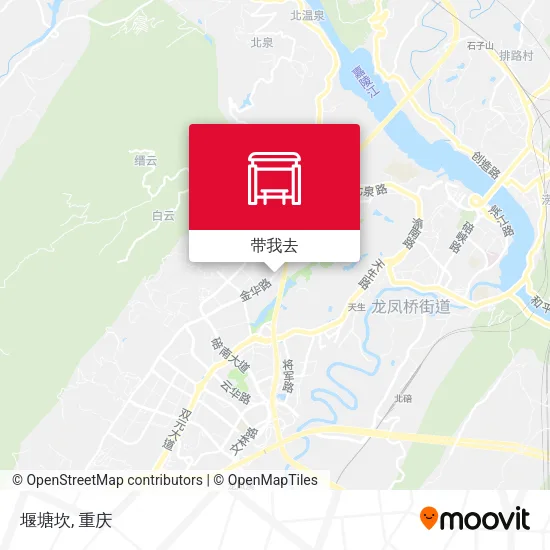 堰塘坎地图