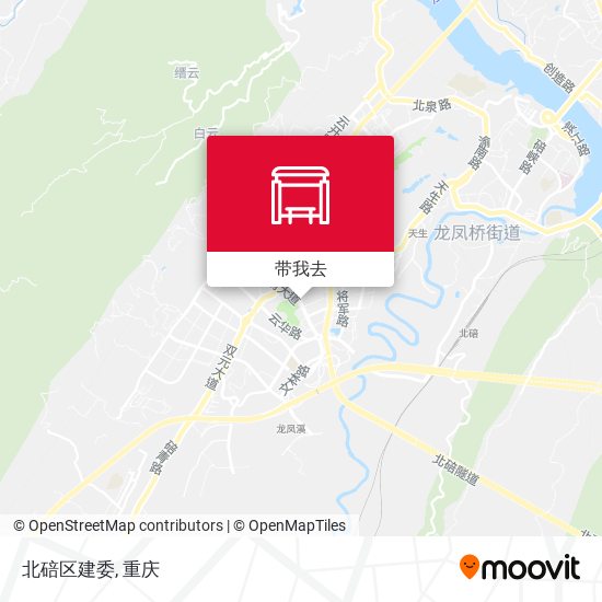 北碚区建委地图