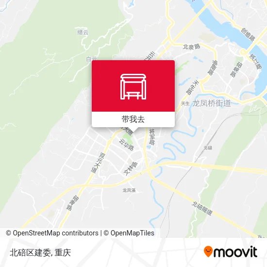 北碚区建委地图