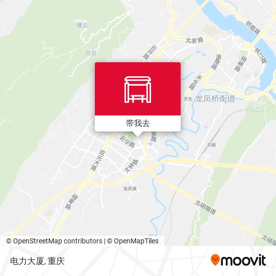 电力大厦地图