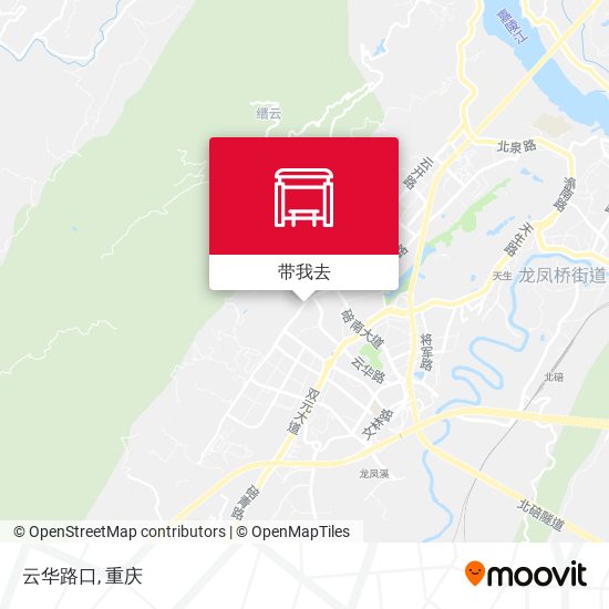 云华路口地图