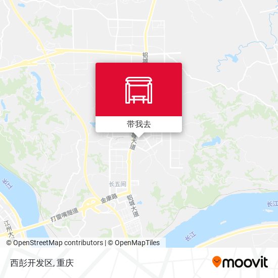 西彭开发区地图