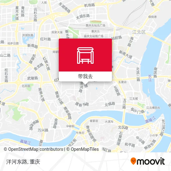 洋河东路地图