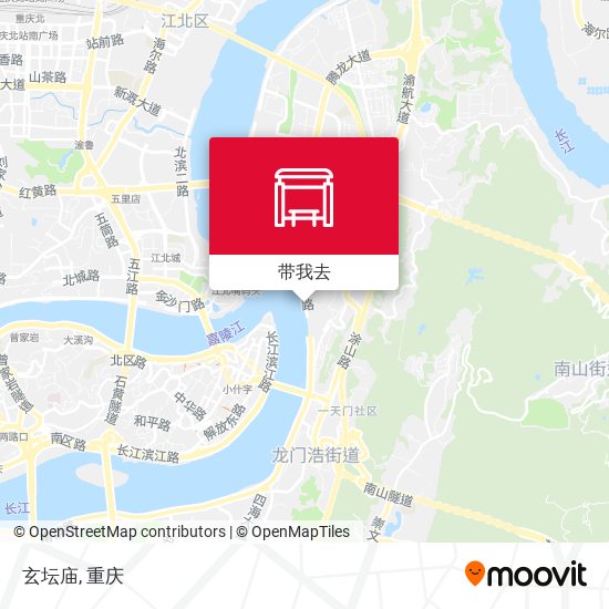 玄坛庙地图
