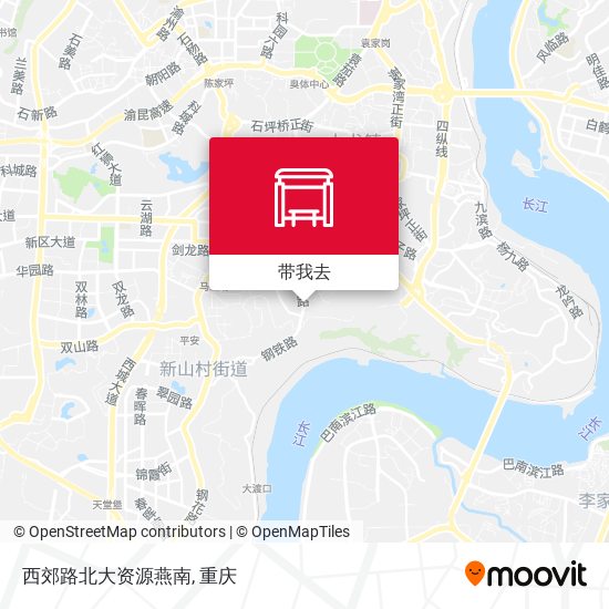 西郊路北大资源燕南地图