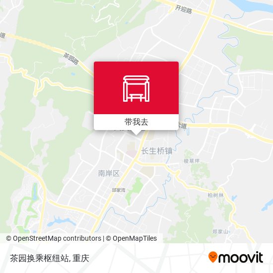 茶园换乘枢纽站地图
