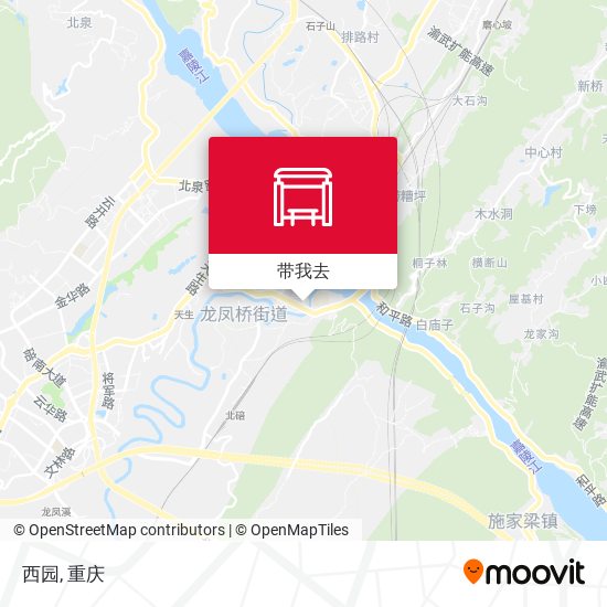 西园地图