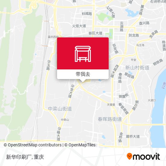 新华印刷厂地图