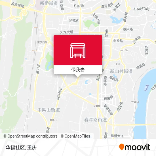 华福社区地图