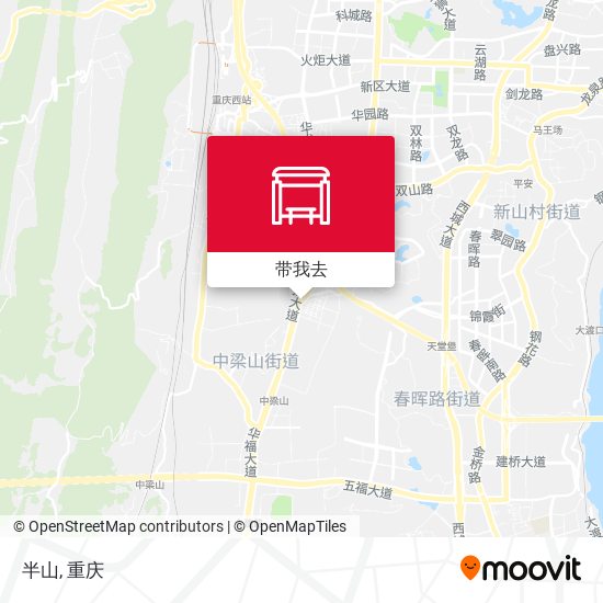 半山地图