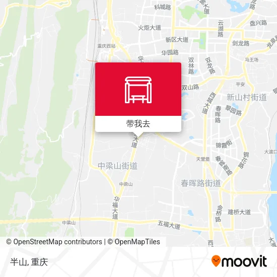 半山地图