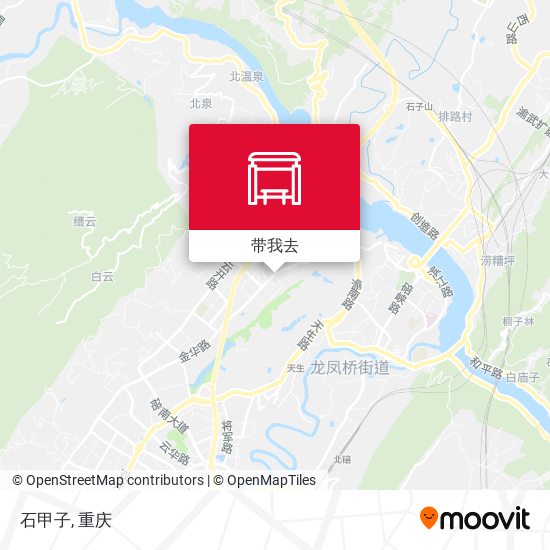 石甲子地图