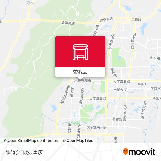 轨道尖顶坡地图