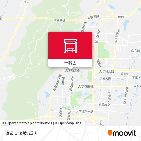 轨道尖顶坡地图