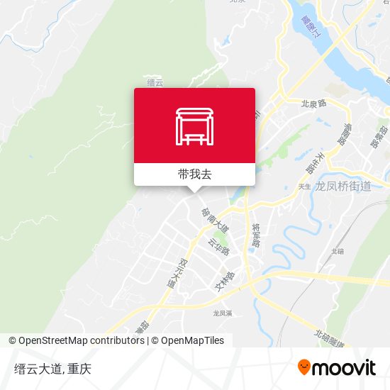 缙云大道地图