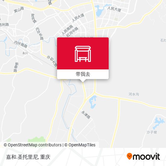 嘉和.圣托里尼地图