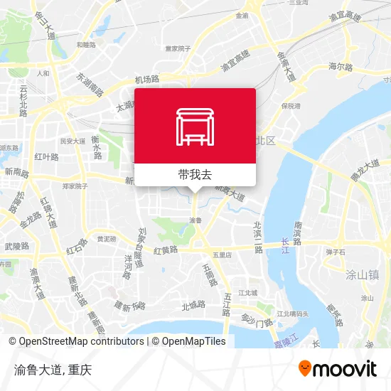 渝鲁大道地图
