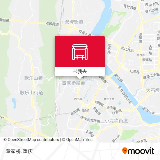 童家桥地图