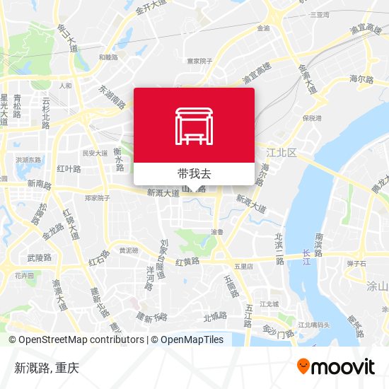 新溉路地图