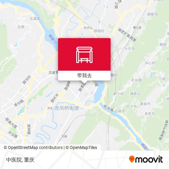 中医院地图