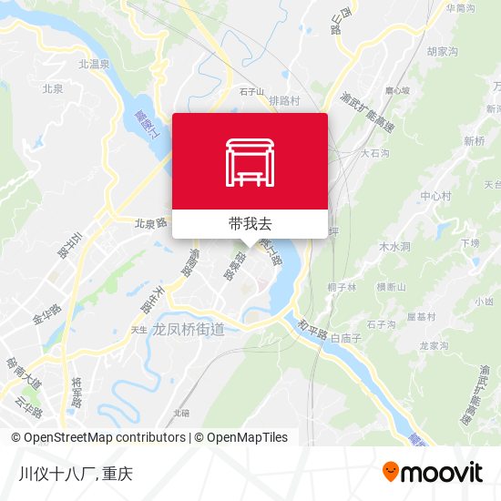 川仪十八厂地图
