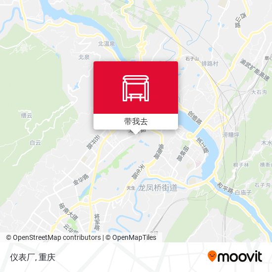 仪表厂地图